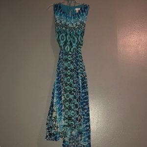 Blue Dress Sleeveless